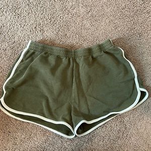 Offline by Aerie Throw Back Fleece Track Shorts